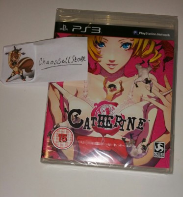 Catherine PS3 Neu Versiegelt UK PAL Sony PlayStation 3 DIE EINZIGE UK VERSION AUF EBAY