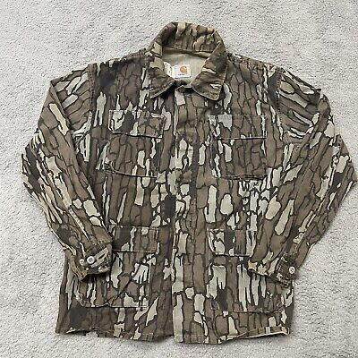 VTG Carhartt CU359 medium Trebark Camo Jacket USA 1987 l VTG Carhartt CU359 medium Trebark Camo Jacket USA 1987 l
