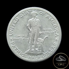 1925 Lexington Commemorative 90% Silver Scarce Date