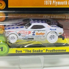 Auto World 1970 Plymouth Cuda, Don The Snake Prudhomme, iWheels Limited Edition