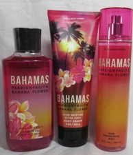 Bath & Body Works Shower Gel Cream Fragrance Mist Lot Set of 3 u pick scent