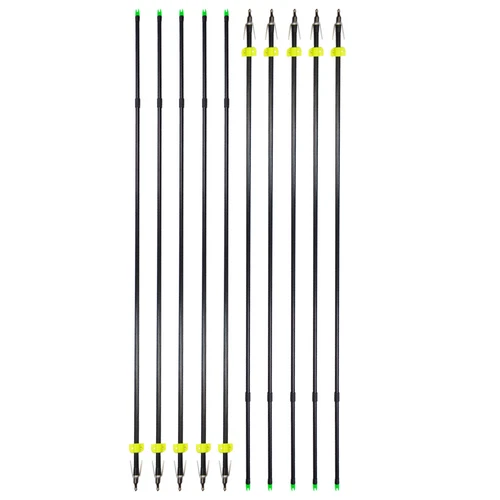6/12/24pcs 31" Bowfishing Arrows Fiberglass Archery Fishing Hunting Arrowheads - Picture 7 of 12