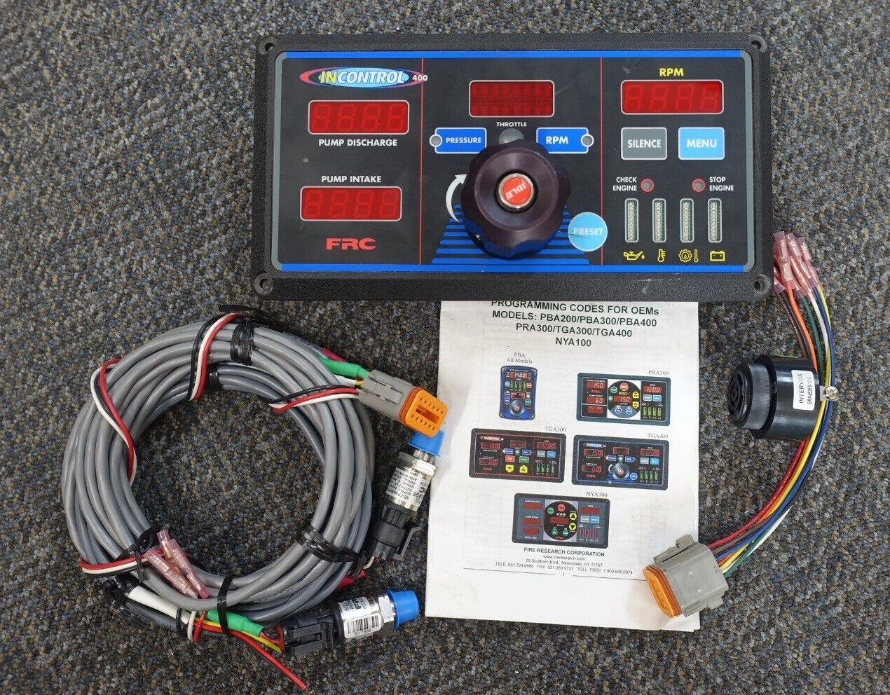 FRC XETG400D0A InControl 400 Electronic Pressure Governor Kit