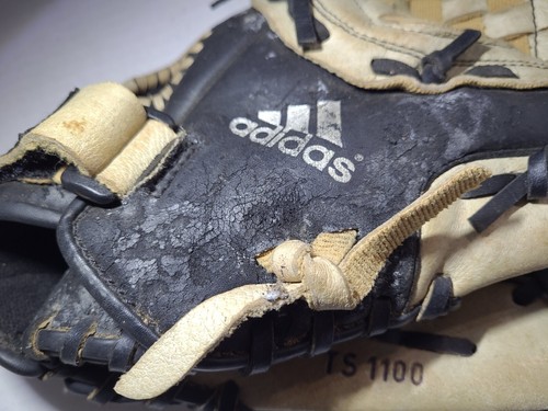 Vintage Adidas TS 1100 Leather Eazy Close LH Baseball Glove 11 inches - Picture 5 of 10