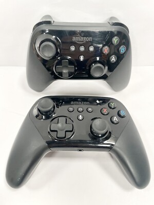 Lot Of 2 DE38UR Amazon Fire TV 2nd Gen Wireless Game Controller W/ Voice Search
