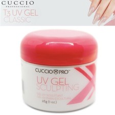 Cuccio Pro UV Gel Clear Sculpting 28g for High Shine Natural & Artificial Nails