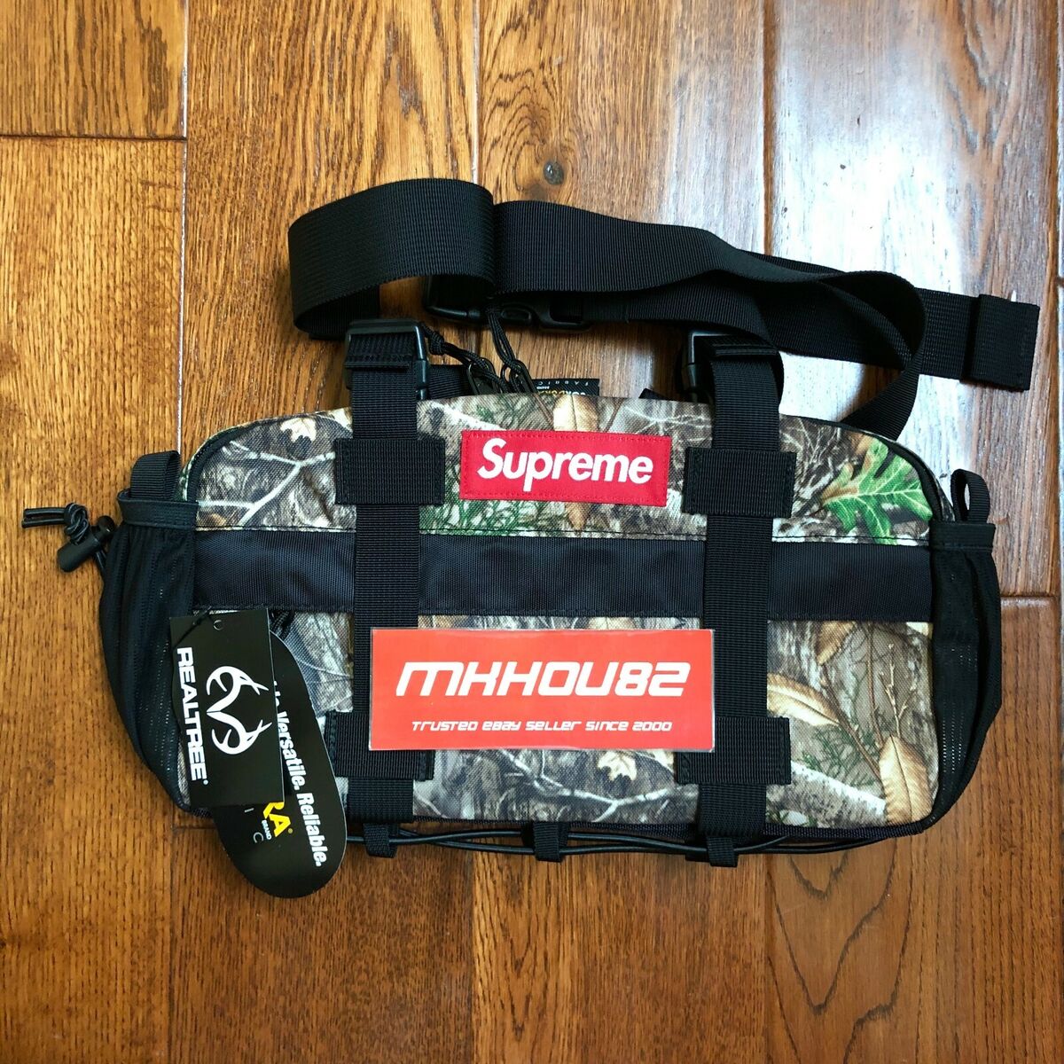 New Supreme Real Tree Waist Bag Fanny Pack Ripstop Nylon New Supreme Real Tree Waist Bag Fanny Pack Ripstop Nylon