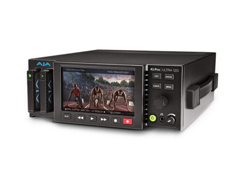 AJA Ki Pro Ultra 12G 12G-SDI 4K/UltraHD/HD Recorder/Player Multi-Ch HD Recorder - Picture 1 of 2