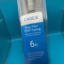 Carex Easy-Flex CPAP Tubing 6 Feet  22mm Connectors Brand New