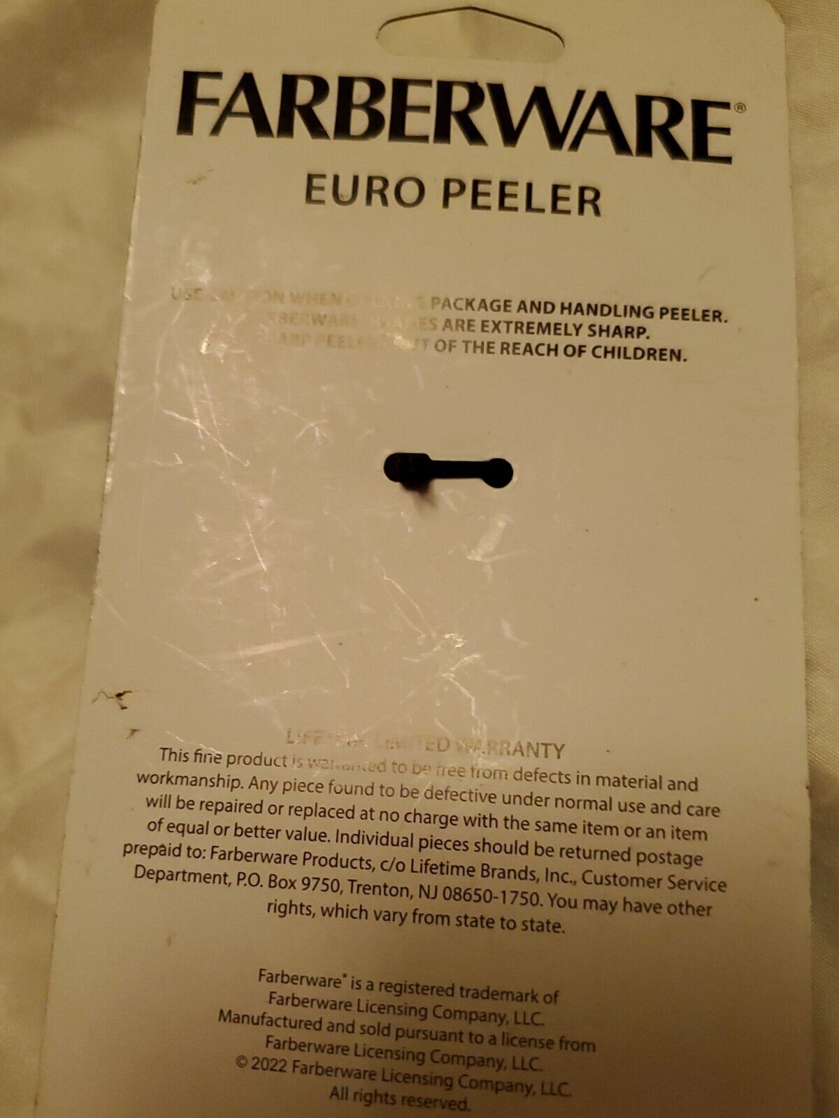 Farberware Professional Euro Peeler Single or Set of 2 - Black - FREE  SHIPPING