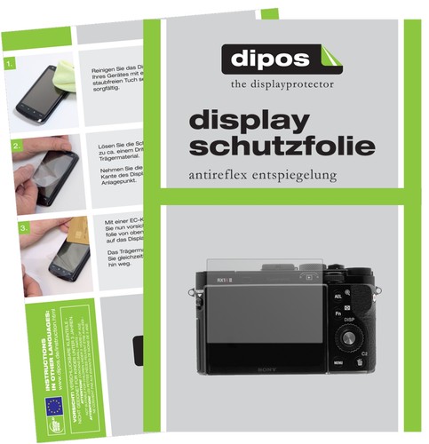 6x Schutzfolie für Sony Cyber-Shot DSC-RX1R II matt Displayschutzfolie Folie