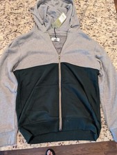 Goodfellow Co Men's Full Zip Sweatshirt Hoodie Mountain Spruce M