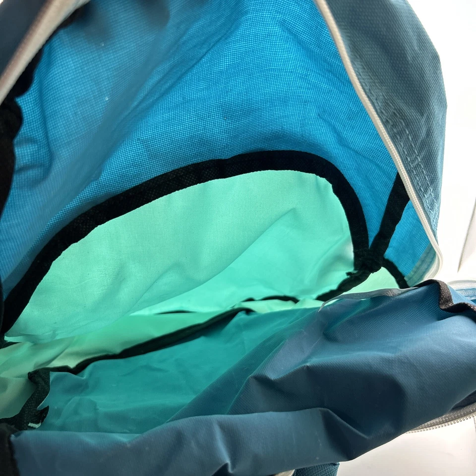 Mochila Trailmaker clássica leve viagem escolar azul nova sem etiquetas - Imagem 3 de 4