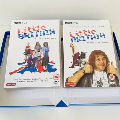 Little Britain: Series 1 and 2 DVD - Matt Lucas David Walliams cert 15 (4 discs) - Picture 2 of 4