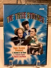THE THREE STOOGES MOE HOWARD LARRY FINE CURLEY HOWARD SHEMP HOWARD NEW & SEALED