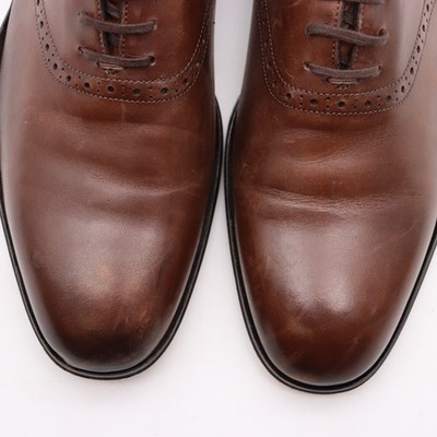 M. Gemi Saddle Brown Wingtip Oxford Dress Men display picture 3