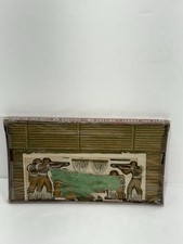 VINTAGE - ARMY TRENCH With SIX SOLDIERS Set No 14 BUILT-RITE Brand New Sealed