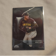 2026 Topps Mason Miller Chrome Black #124 San Diego Padres MLB Baseball