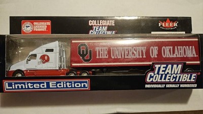 Oklahoma Sooners NCAA Limited Edition #406  1:80 Scale DieCast Semi Truck!!!