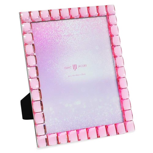 Decorative Sparkling Jewel Picture Frame, Photo Display & Home Décor (8x10, L...