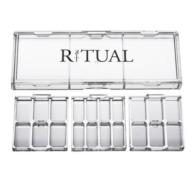 Empty Makeup Palette | 20 Wells | Modular Interchangeable Depotting System | ...