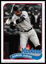 2024 Topps #89B2-39 Aaron Judge 1989 Topps Baseball 35th Anniversary