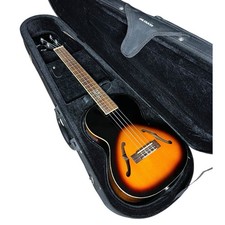 Kala KA-JTE 2TS Tenor Archtop Electric Ukulele Tobacco Sunburst Abalone Inlay