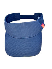 McDonalds Employee Visor Navy Adjustable Flexible Unisex
