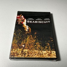 Seabiscuit DVD 2003 Tobey Maguire, Jeff Bridges, Chris Cooper, Gary Ross