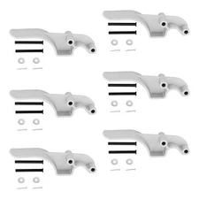 6x Aluminum Tarp Stop Easy-Off Cast Upright Kit Pro Trucking Products 1703604-1