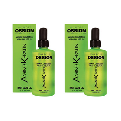 2X Morfose OSSION Amino Keratin Hair Care Oil 100 ml Argan Haaröl Haarpflege