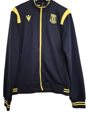Stoke City Football Track Top 2020/21 Mens Size S/M 21'' PTP Macron