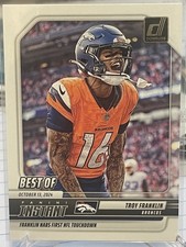Troy Franklin 2025 Donruss #INS-TFN Best of Instant Denver Broncos