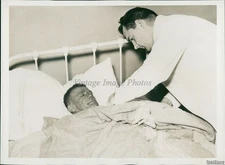 1937 Photo Daniel Vautier Injured By Explosion On Destroyer Cassin Tragedy 6X8
