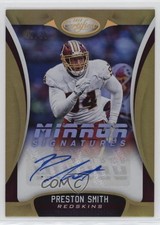 2018 Certified Mirror Signatures Gold 17/25 Preston Smith #MS-PS Auto k2f