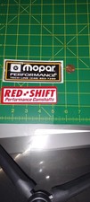 Mopar Performance Red-shift Performance Camshafts Sticker Decal Lot 2pc Set