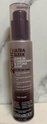 Giovanni 2chic Ultra-Sleek Leave-In Conditioning & Styling Elixir, 4 fl oz