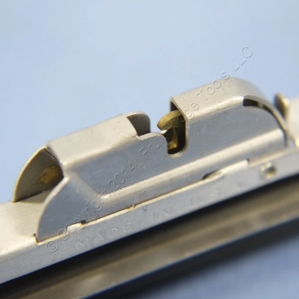 Par de limpiaparabrisas vintage ANCO 525 11" Clear-Flex Hot Rat Rod plateado Foto 2 de 4