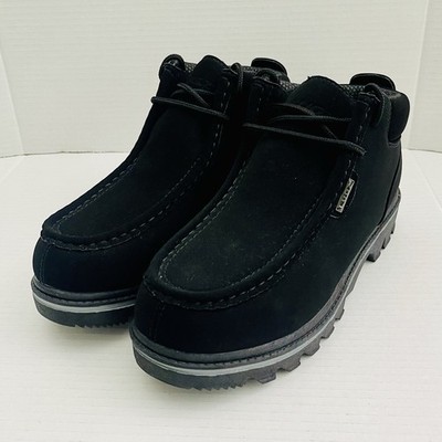 Lugz Fringe Round Toe Chukka Mens Black Casual Boots MFRGD  display picture 1