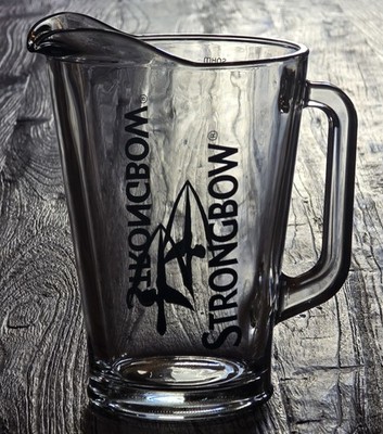 Strongbow Cider, Pitcher, Krug, Glaskrug, 1,5 Liter, sahm, Höhr-Grenzhausen