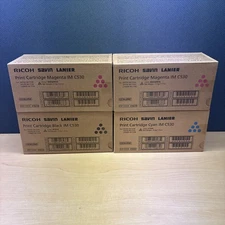 LOT OF 4 GENUINE RICOH SAVIN LANIER 418236/418238/418237 (IM C530) TONER