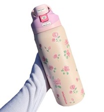 HYDRAPEAK VINTAGE INSPIRED PINK ROSE TOILE FLORAL COQUETTE OWALA FREESIP LIDWORK