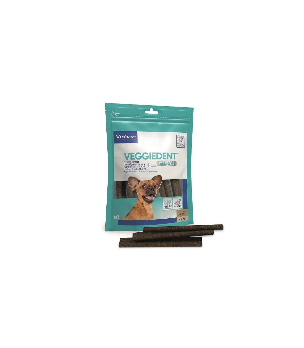 Veggiedent Fresh Virbac 15 sticks 1-5 kg