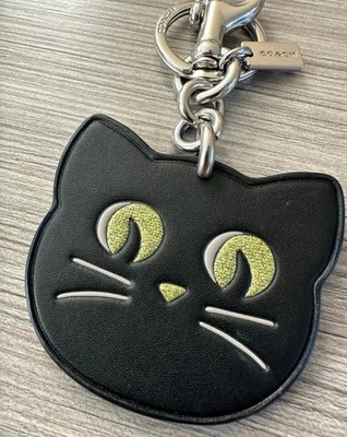 NWT Coach Halloween Cat Bag Charm/keychain Cx145 🐱🐱🐱 | eBay