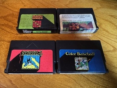 4 Radio Shack Tandy TRS-80 Games