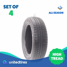 Set of (4) Used 225/60R18 Yokohama Avid GT S35 100H - 8.5/32