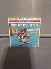 View-Master RAGGEDY ANN and RAGGEDY ANDY B406 - 3 Reel Set  Booklet 5 