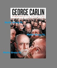 GEORGE CARLIN COMMEMORATIVE COLLECTION  8 DVD + BONUS Audio CD & Blu-ray - NEW