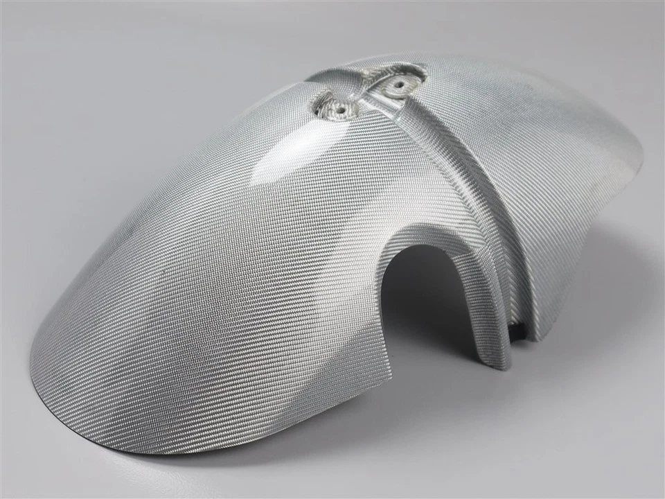 Guardabarros delantero Ducati Paul Smart 1000LE Motocorse blanco carbono Foto 3 de 4