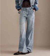 Pistola Milo Workwear High-rise Wide-leg Jeans Size 26